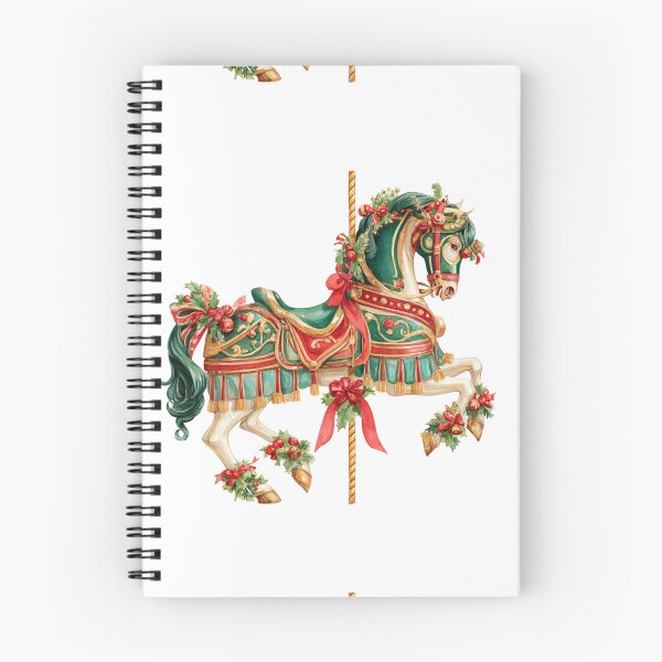 Item preview, Christmas carousel horse designed and sold by MendaciousMina.
