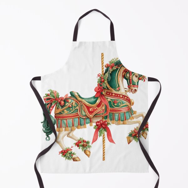 Item preview, Christmas carousel horse designed and sold by MendaciousMina.