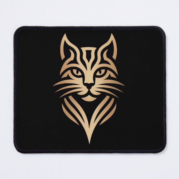 Item preview, Golden Lynx Face on Black designed and sold by jkrphoto.