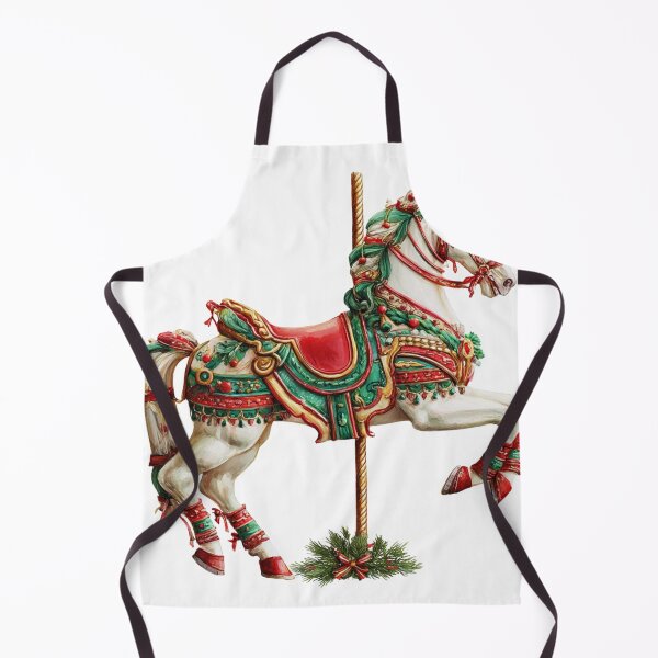 Item preview, Christmas carousel horse designed and sold by MendaciousMina.