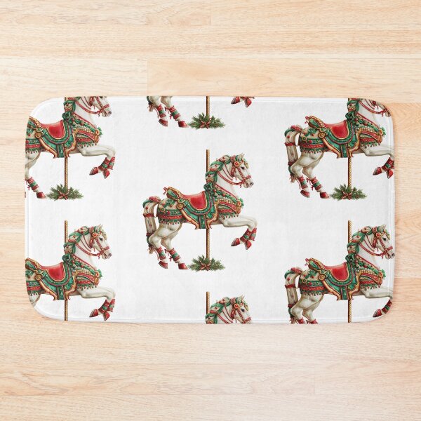 Item preview, Christmas carousel horse designed and sold by MendaciousMina.