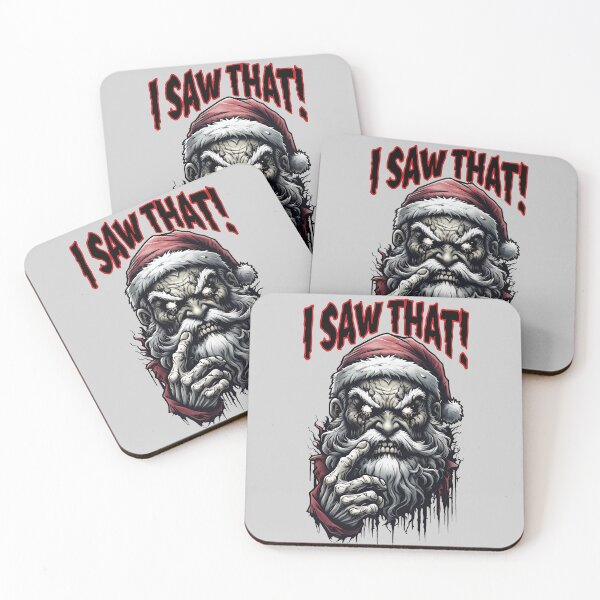 Item preview, Scary Zombie Santa Claus - I Saw That designed and sold by NightTimeJ.