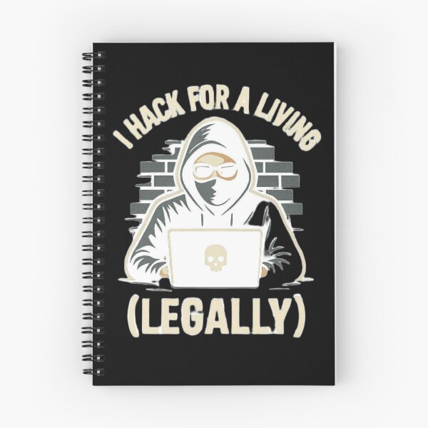 Item preview, I Hack For A Living (Legally) Gifts For Ethical Hacker designed and sold by Paulinamcisz.
