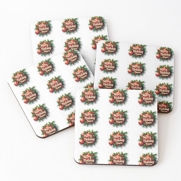 Item preview, Merry Holiday Ornament Sticker Design designed and sold by Digital Artist Depot .