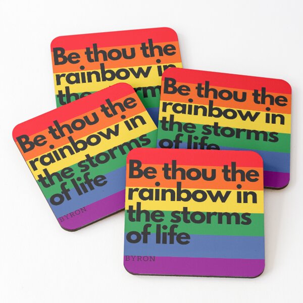 Item preview, Be thou the rainbow in the storms of life designed and sold by jamesgerardking.