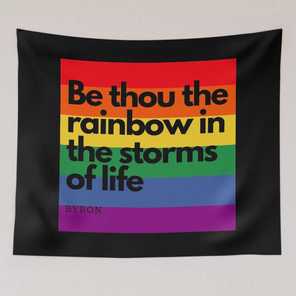 Item preview, Be thou the rainbow in the storms of life designed and sold by jamesgerardking.