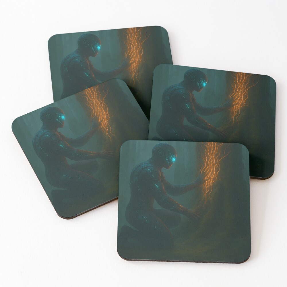 Item preview, Coasters (Set of 4) designed and sold by UrbanWildOps.