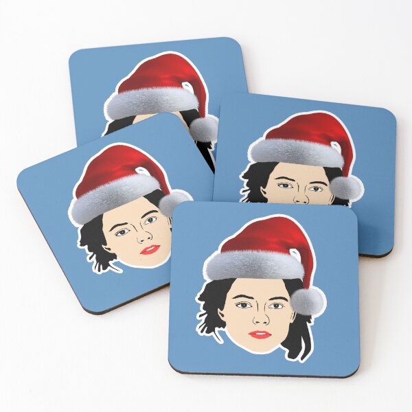 Item preview, Jodie Foster Christmas Gift  illustration designed and sold by ZooStateofMind.