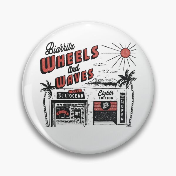 Item preview, Wheels and Waves Biarritz designed and sold by Oniyasha.