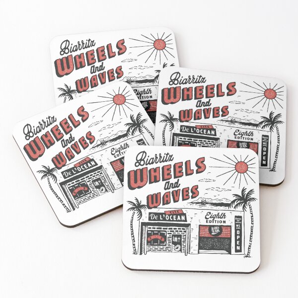Item preview, Wheels and Waves Biarritz designed and sold by Oniyasha.