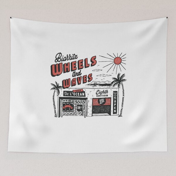 Item preview, Wheels and Waves Biarritz designed and sold by Oniyasha.