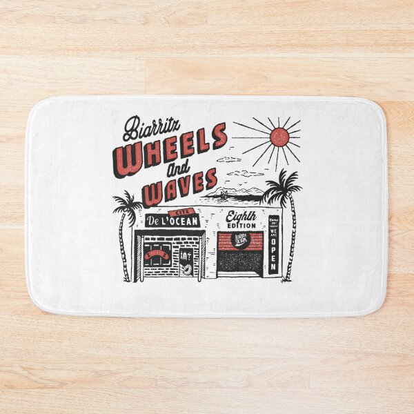 Item preview, Wheels and Waves Biarritz designed and sold by Oniyasha.
