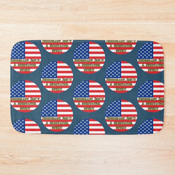 Item preview, Democracy Isn’t A Spectator Sport designed and sold by Tom-Apex-Art.