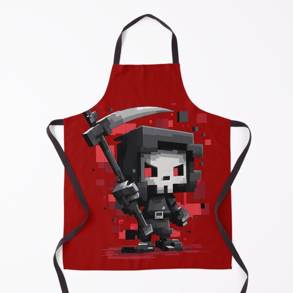 Item preview, Pixel Grim Reaper – Retro Dark Character designed and sold by drizzd.