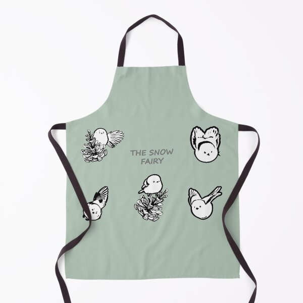 Item preview, Snow Fairy Birds Set - Minimalist Shimanaga-enaga Tits designed and sold by SKETCHYANDGRAPHIC.