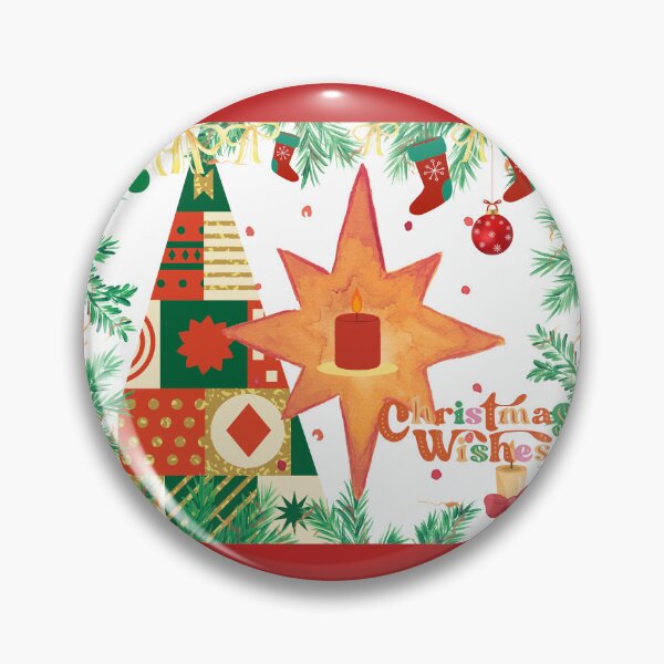 Item preview, Joyful Christmas Wishes-Holiday Decorations Design, designed and sold by LunaPrintCo.