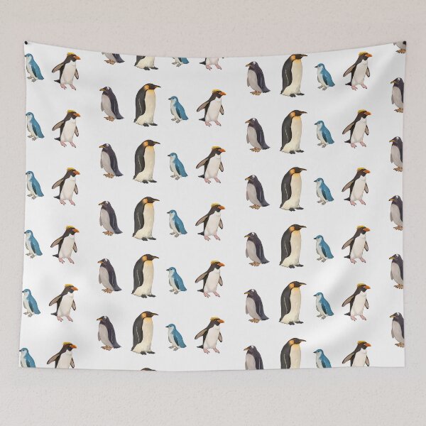 Item preview, penguins designed and sold by chaoticcaprisun.