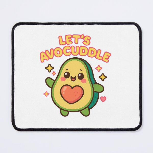 Item preview, Let's Avocuddle Cute Food Pun designed and sold by yPaladino432.