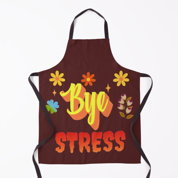 Item preview, Bye Stress – No Stress Floral Positive Vibes Design | Calm, Relaxation, Yoga and Mindfulness-Inspired Art for Self-Care, Peace & Happiness designed and sold by MagicShop3000.