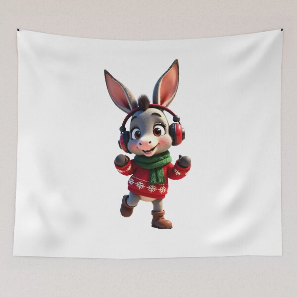 Item preview, Diddle Donkey From Fun Christmas Day With Headphones designed and sold by acceleratorhams.