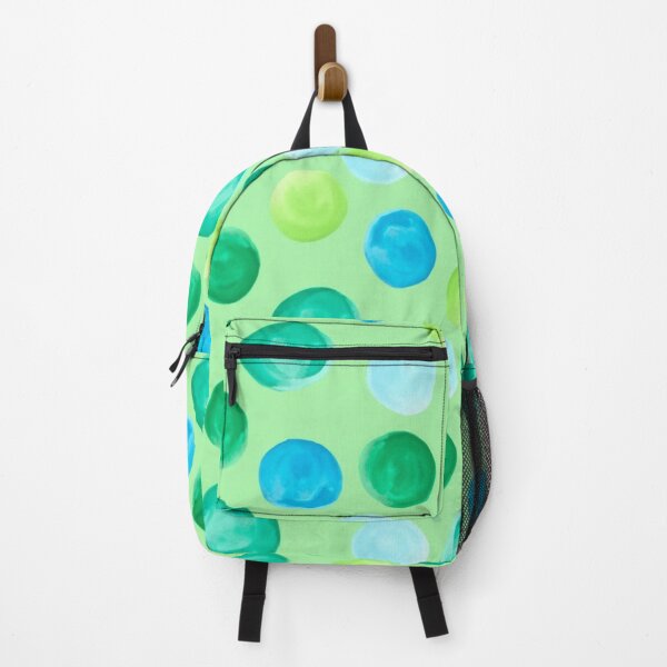 Item preview, Watercolor Green and Blue Polka Dots designed and sold by Lt999.