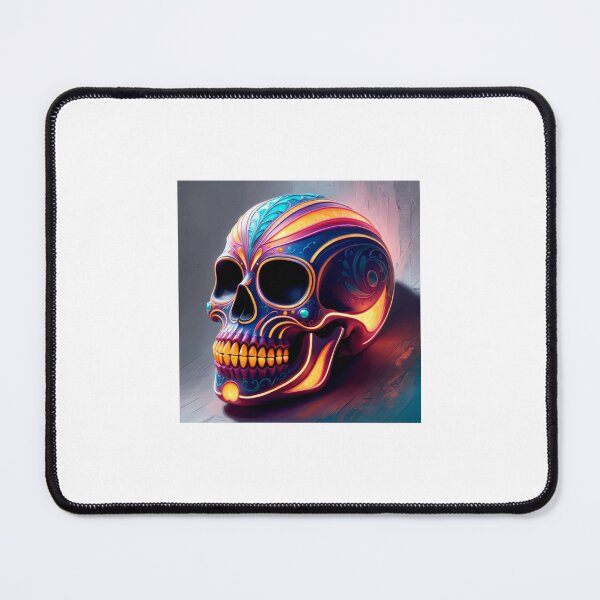 Item preview, Futuristic Sugar Skull designed and sold by NFLDGEMANDCRAFT.