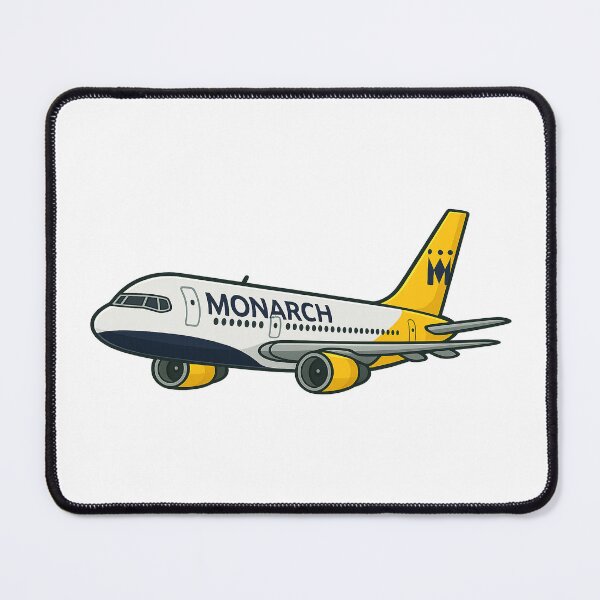 Item preview, Monarch Airlines Boeing 757 Cartoon – Retro Aviation Art Design designed and sold by UrbanKangaroo.