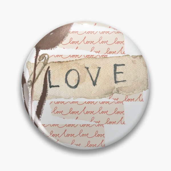 Item preview, LOVE Typography T-Shirt – Minimalist Positive Vibes Streetwear designed and sold by Merymer.