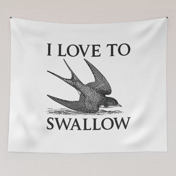 Item preview, I Love To Swallow designed and sold by moabeArtistic.