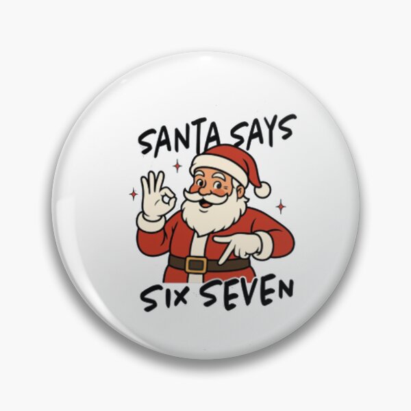 Artikelvorschau, Lustiger Weihnachtsmann sagt „Sechs Sieben“ – Weihnachts-Meme-Witzdesign entworfen und verkauft von yubasadeq.