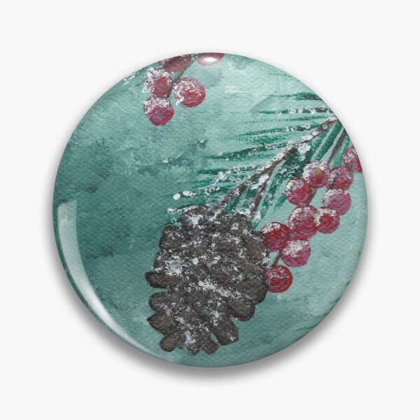 Item preview, Snow Covered Branches - acrylic painting on canvas by Elli YeLin designed and sold by ElliPhotoandDesign.