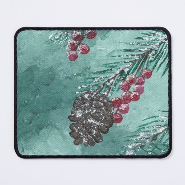 Item preview, Snow Covered Branches - acrylic painting on canvas by Elli YeLin designed and sold by ElliPhotoandDesign.