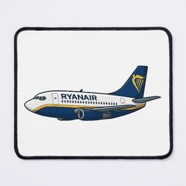 Item preview, Ryanair 737-200 Cartoon – Classic Ryanair Livery Aviation Art designed and sold by UrbanKangaroo.