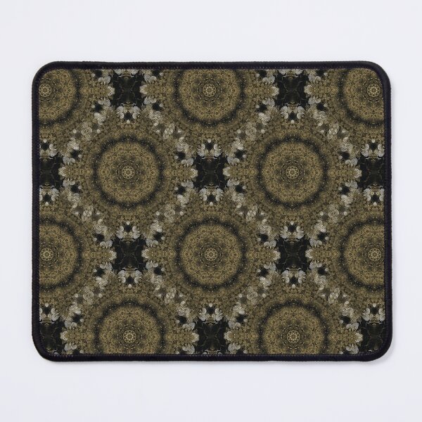 Item preview, Lace Floral Mandala Decorative Pattern in Brown designed and sold by Artistestella.