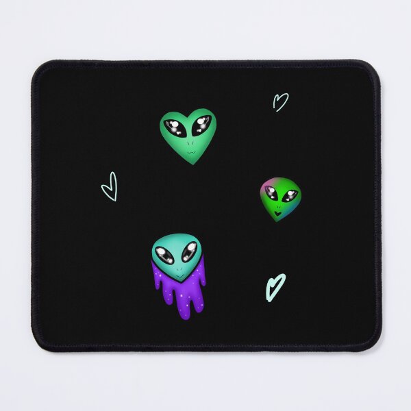 Item preview, Cute Lil' Alien Heads Sheet designed and sold by marley-seraph.