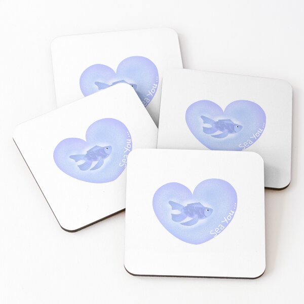 Item preview, Sticker - Heart fish purple designed and sold by Ink-art-S.
