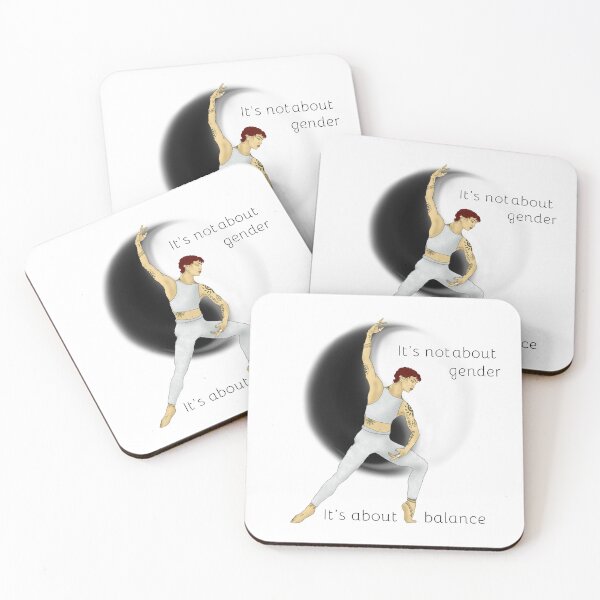 Item preview, Non-binary Balance — Yin Yang Dancer designed and sold by MelZahrArt.
