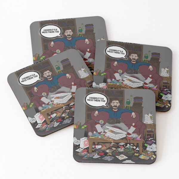 Item preview, Aesop Rock "I heard it's a mess there too" tribute  designed and sold by DropkickMolotov.