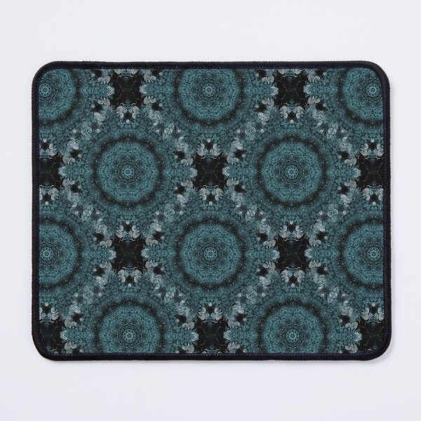 Item preview, Lace Floral Mandala Decorative Pattern in Blue designed and sold by Artistestella.
