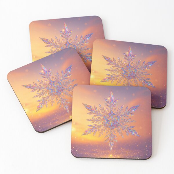 Item preview, Aurora Jewel-Cut Snowflake オーロラ・ジュエルカット雪 designed and sold by CamillaCreation.