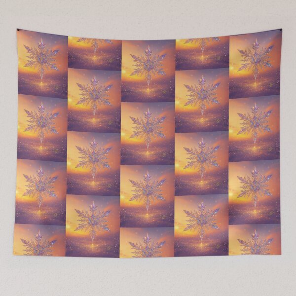 Item preview, Aurora Jewel-Cut Snowflake オーロラ・ジュエルカット雪 designed and sold by CamillaCreation.