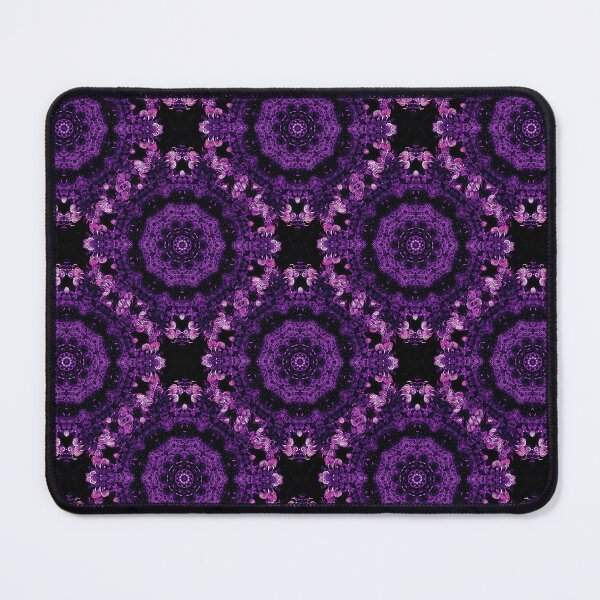 Item preview, Lace Floral Mandala Decorative Pattern in Purple designed and sold by Artistestella.