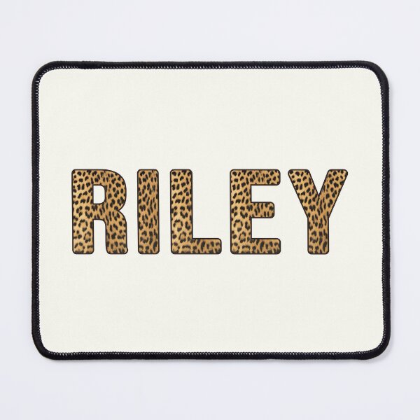 Artikelvorschau, Riley Name Leopard Print entworfen und verkauft von Jeallan Designs.