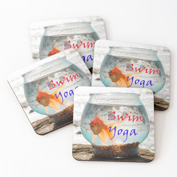 Item preview, Fantail goldfish yoga pose designed and sold by Visual-Minds.