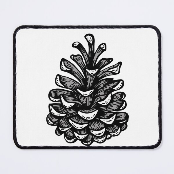 Item preview, Black & White Pinecone  designed and sold by Taylor - Created.