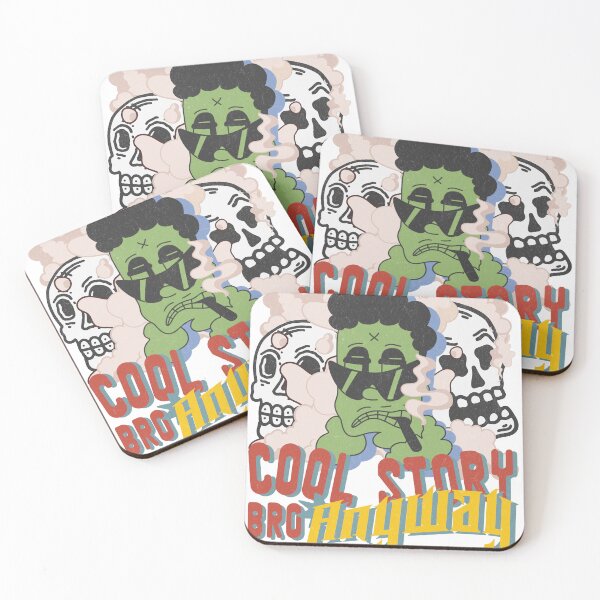 Item preview, Cool Story Bro – Anyway | Funny Sarcastic Retro Cartoon T-Shirt Design designed and sold by Proto Lab Studio.