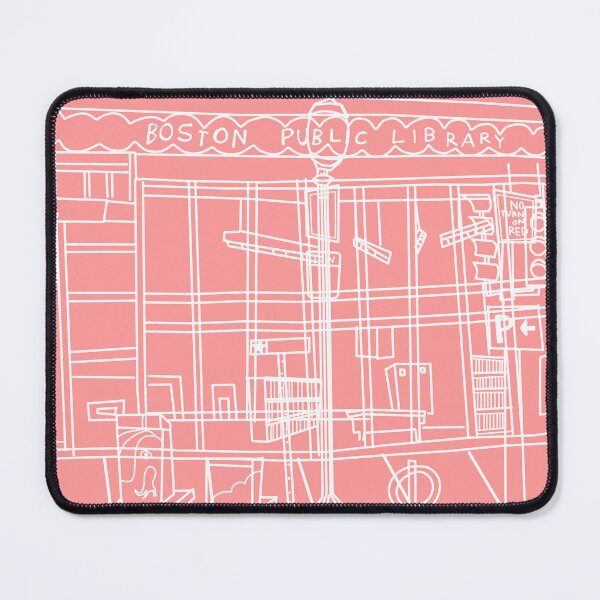 Item preview, roslindale, mass (aka boston, mass) boston public library up close and personal designed and sold by Mitra Farmand.