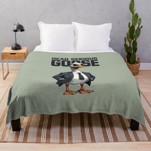 Item preview, Dead Serious Goose – Suit & Shades Funny T-Shirt designed and sold by shmupod.