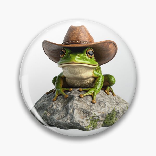 Item preview, Sad Frog with Cowboy Hat designed and sold by UAcomix.