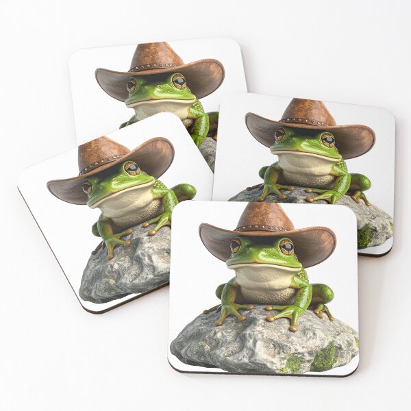 Item preview, Sad Frog with Cowboy Hat designed and sold by UAcomix.